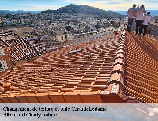Changement de toiture et tuile  chaudefontaine-51800 Allemand Charly toiture