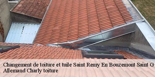 Changement de toiture et tuile saint-remy-en-bouzemont-saint-g-51290 Allemand Charly toiture