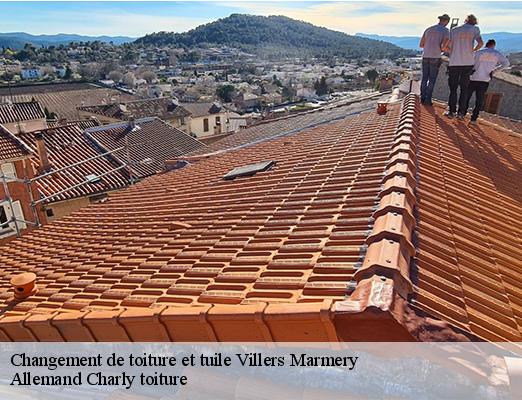 Changement de toiture et tuile  villers-marmery-51380 Allemand Charly toiture