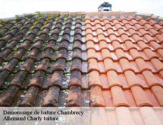 Demoussage de toiture  chambrecy-51170 Allemand Charly toiture