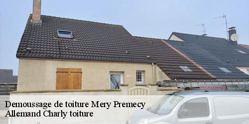 Demoussage de toiture  mery-premecy-51390 Allemand Charly toiture