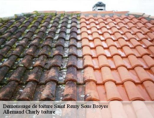 Demoussage de toiture  saint-remy-sous-broyes-51120 Allemand Charly toiture