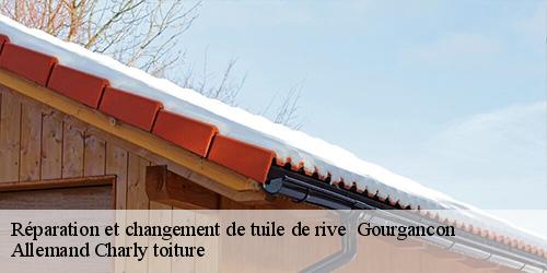 Réparation et changement de tuile de rive gourgancon-51230 Allemand Charly toiture