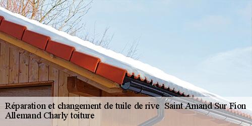 Réparation et changement de tuile de rive   saint-amand-sur-fion-51300 Allemand Charly toiture