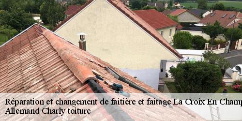 Réparation et changement de faitière et faitage  la-croix-en-champagne-51600 Allemand Charly toiture