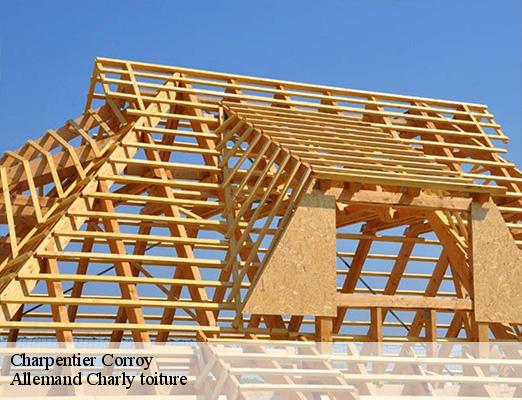 Charpentier  corroy-51230 Allemand Charly toiture