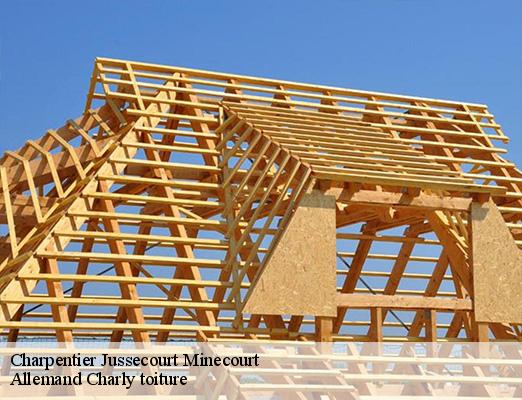 Charpentier  jussecourt-minecourt-51340 Allemand Charly toiture