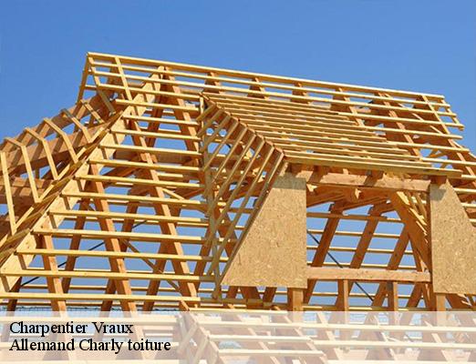 Charpentier  vraux-51150 Allemand Charly toiture