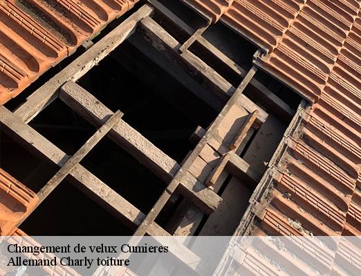Changement de velux  cumieres-51480 Allemand Charly toiture