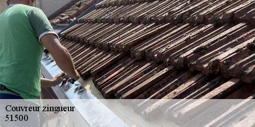 Couvreur zingueur  sillery-51500 Allemand Charly toiture