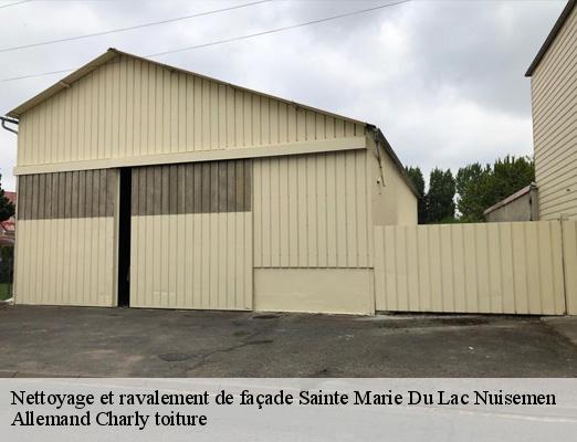 Nettoyage et ravalement de façade  sainte-marie-du-lac-nuisemen-51290 Allemand Charly toiture