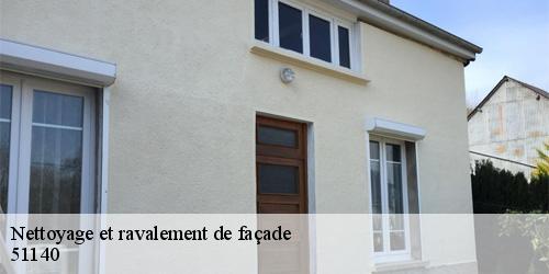 Nettoyage et ravalement de façade  pevy-51140 Allemand Charly toiture