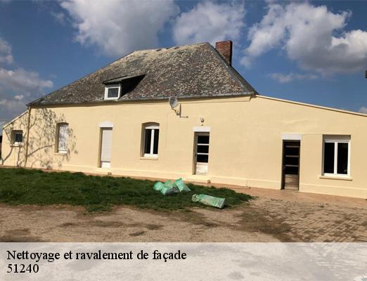 Nettoyage et ravalement de façade  saint-germain-la-ville-51240 Allemand Charly toiture