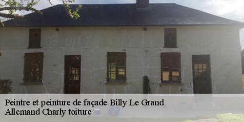 Peintre et peinture de façade billy-le-grand-51400 Allemand Charly toiture
