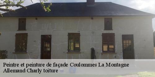 Peintre et peinture de façade coulommes-la-montagne-51390 Allemand Charly toiture