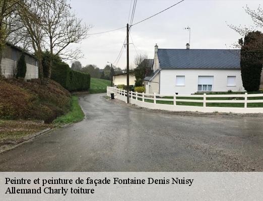 Peintre et peinture de façade  fontaine-denis-nuisy-51120 Allemand Charly toiture