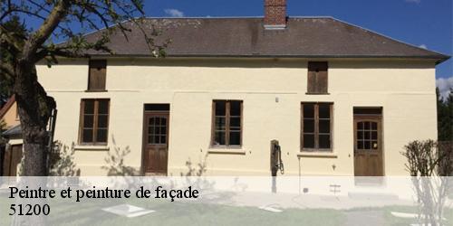 Peintre et peinture de façade  mancy-51200 Allemand Charly toiture