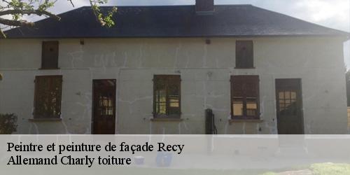 Peintre et peinture de façade  recy-51520 Allemand Charly toiture