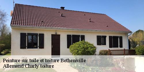Peinture sur tuile et toiture  betheniville-51490 Allemand Charly toiture