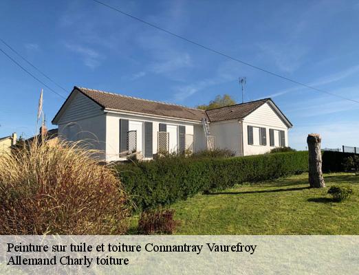 Peinture sur tuile et toiture  connantray-vaurefroy-51230 Allemand Charly toiture