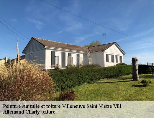 Peinture sur tuile et toiture  villeneuve-saint-vistre-vill-51120 Allemand Charly toiture